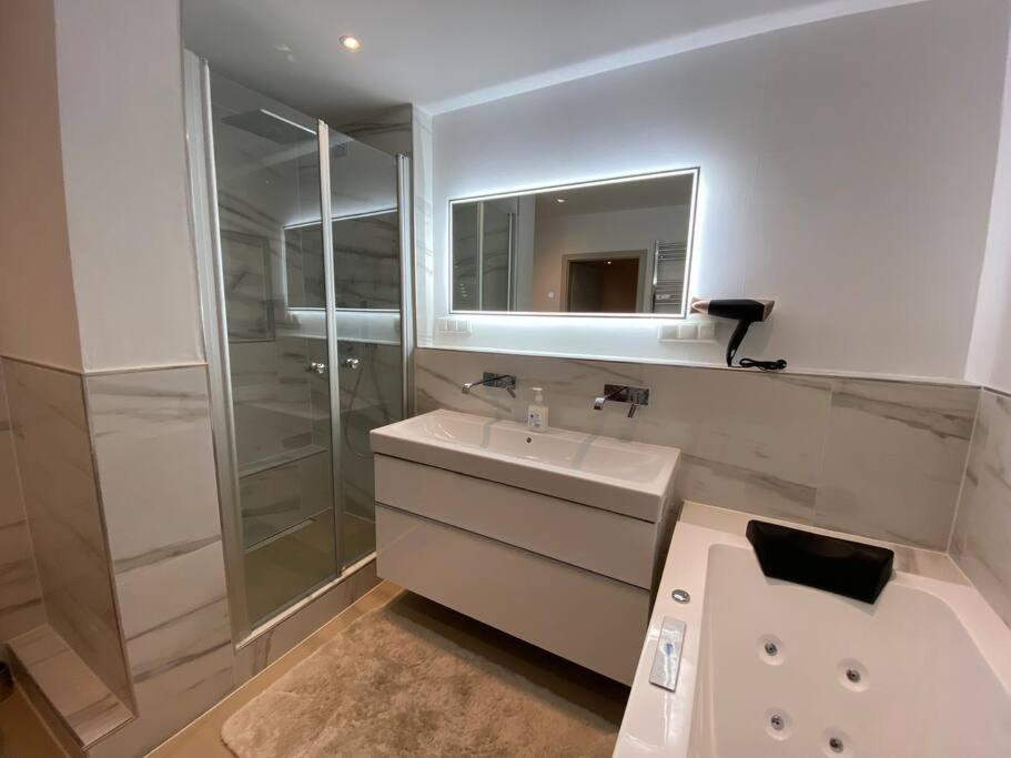 Luxury Apartment With Air Conditioning & Jaccuzzi Near Frankfurt Wiesbaden Hofheim am Taunus Extérieur photo